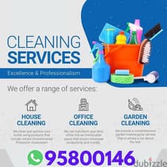 We do all types of Cleaning, Vacuuming, Washing, Dusting,Trash removal