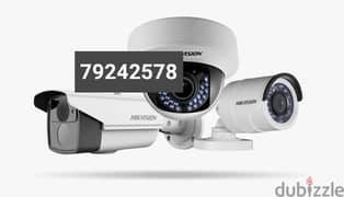 all types CCTV cameras and intercom door lock installation