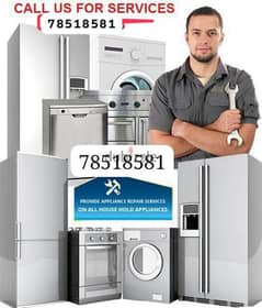 Refrigerator Automatic washing machine Repair And Services 0