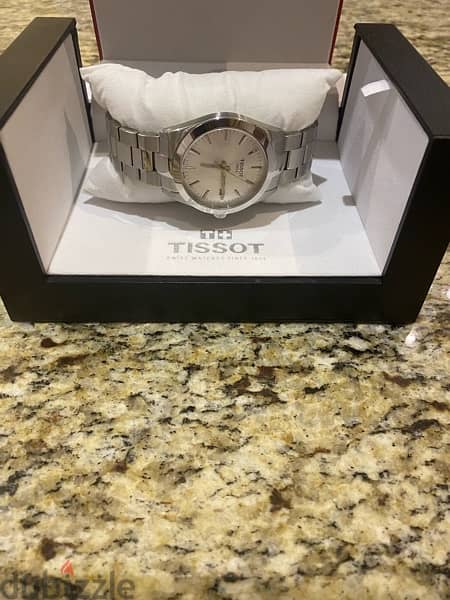 TISSOT watch silver NEW 1