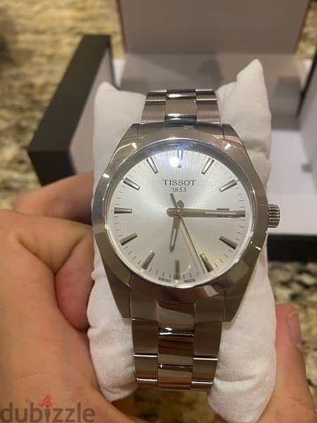 TISSOT watch silver NEW 4