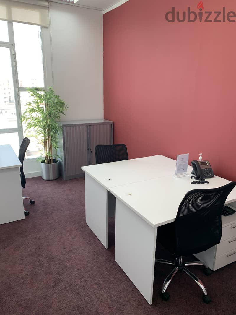 Personalized offices for rent for 3 people in Al Khuwair, Muscat 0