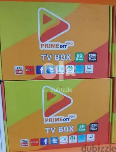 Yellow model android smart Box all country Channel work with 1YEAR Sub