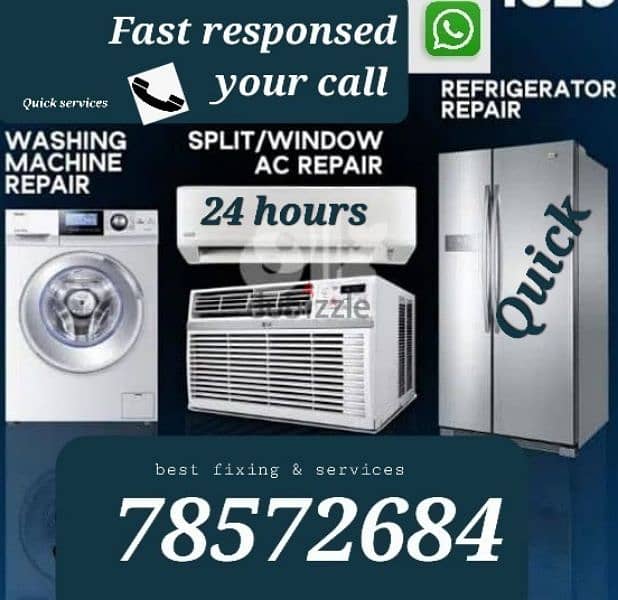 AC FRIDGE BEST SERVICES FIXING ALL OVER MUSCAT 0