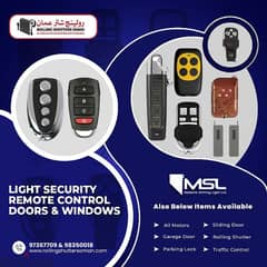 Doors & windows security control, remote