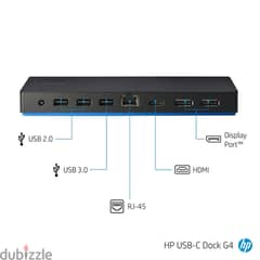 HP USB-C Dock G4 - Docking Station (Box-Pack) 0