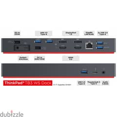 Lenovo Thinkpad Thunderbolt 3 Docking station (BoxPack)