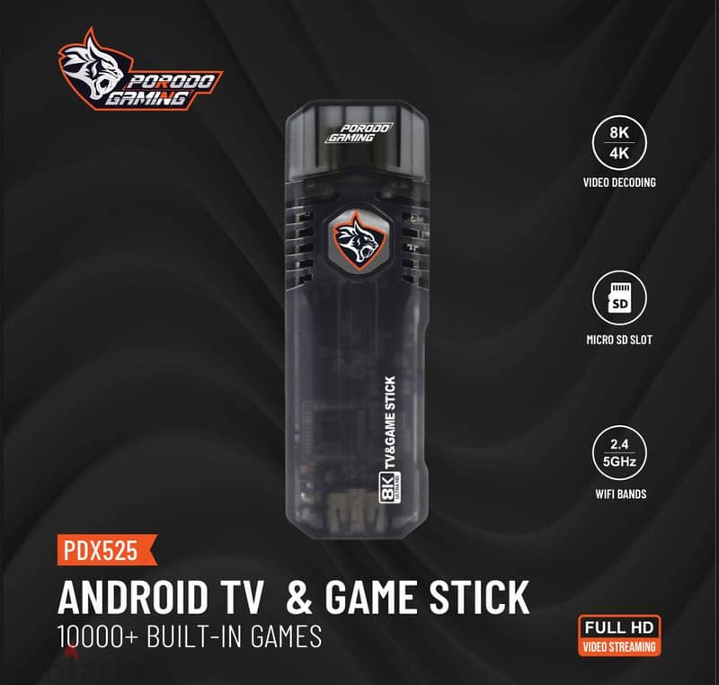 PDX525 Porodo Gaming Android Tv Game Stick (BoxPacked) 1