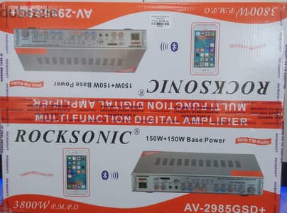 Rocksonic Amplifier AV-2985GSD+ (Box Packed)