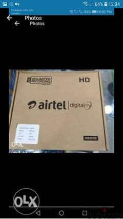 Airtel Full HDD set top box 
I have all language package 0