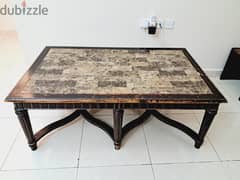 coffee table and dining table 0