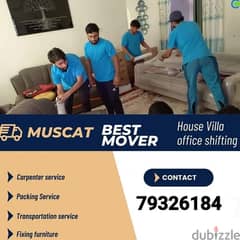 shifting , carpenter and cleaning of home,villa and office