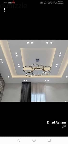 interior design decore paint Grc gypsum work ديكور جبس و صبغ 16