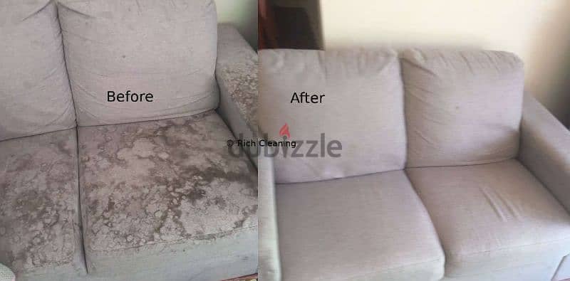 Sofa, Carpet,  Metress Cleaning Service Available In All Muscat 6