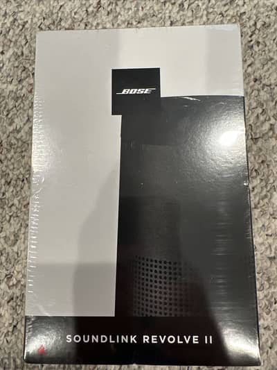 NEW SEALED Bose SoundLink Revolve II Bluetooth Speaker Triple Black