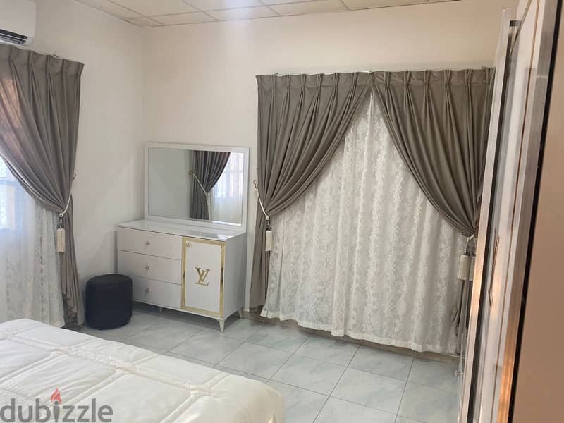 غرفه وصاله وحمام ومطبخ 1BHK Flats fully furnished flats for rent , 3