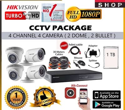 installation and all cctv accessories