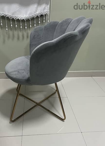 Accent chair - grey 0