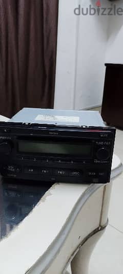 toyota yaris CD player radio fm. made in thailand