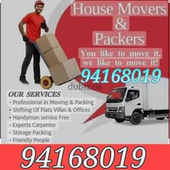 Movers and Packers and transports 0