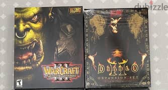 Blizzard video games / Diablo and Warcraft / Antique games