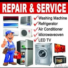 full automatic washing machine repair AC  plumber electric electrician