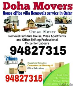 house shifting office shifting villa shifting service all over oman