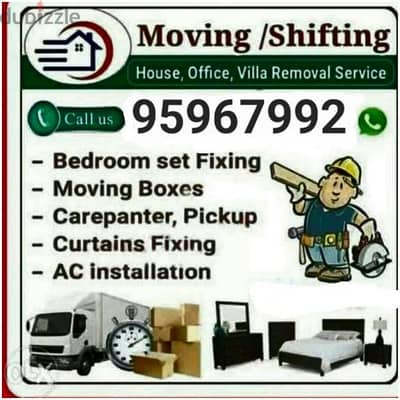 House shiffting office shiffting furniture fixing transport