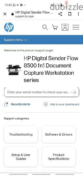 HP Digital Sender Flow 8500 fn1 2