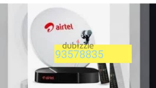 Airtel HD receiver new Set Top Box Latest model  With 6months