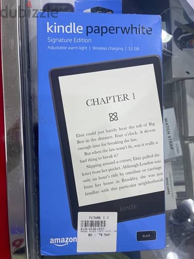 Kindle paper white signature Edition