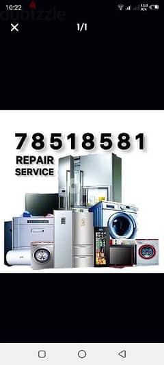Refrigerator washing machine Repair And Services