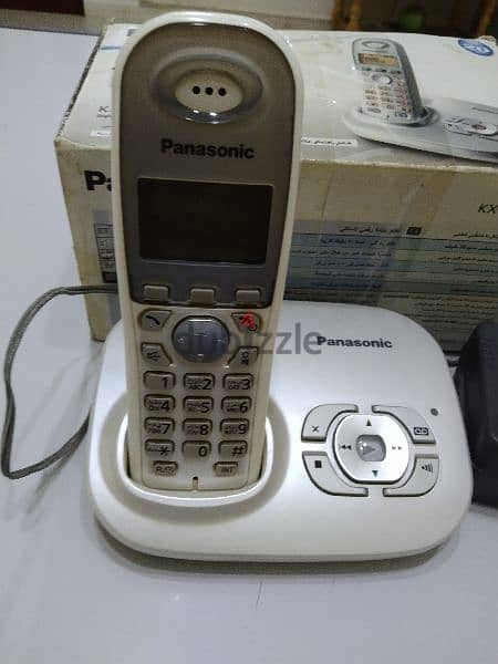 Panasonic gigaranje digital codless phone 0