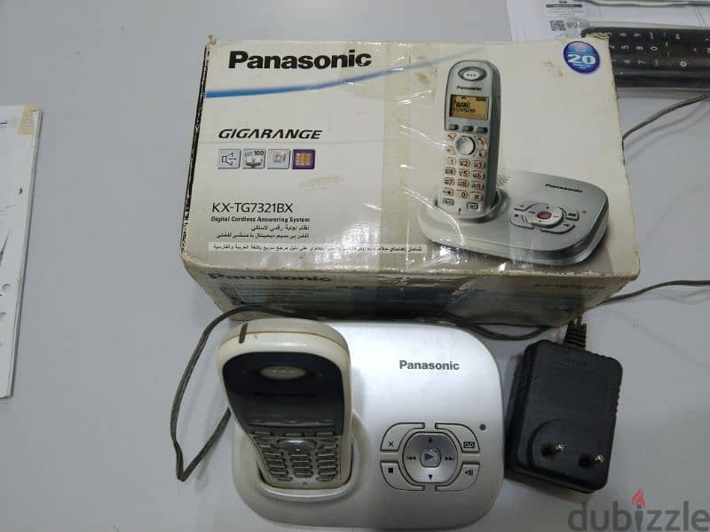 Panasonic gigaranje digital codless phone 1