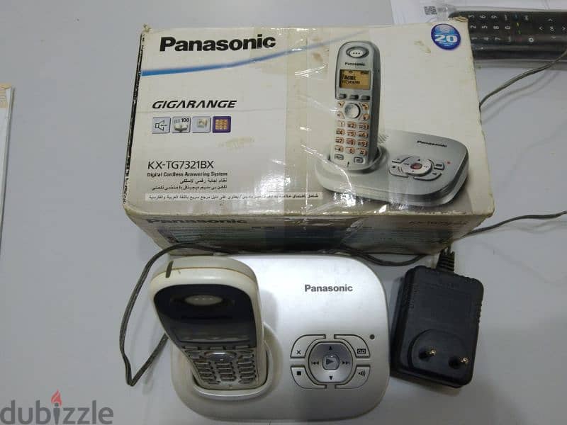 Panasonic gigaranje digital codless phone 3