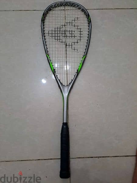 Dunlop Blaze 3.0 squash rackets and squash balls 2