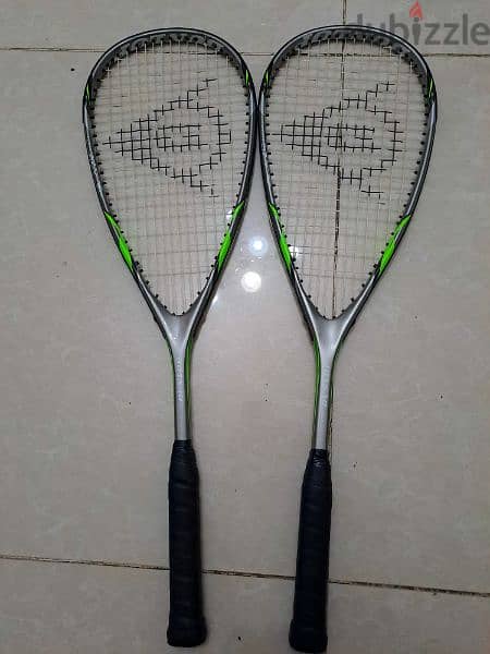 Dunlop Blaze 3.0 squash rackets and squash balls 3