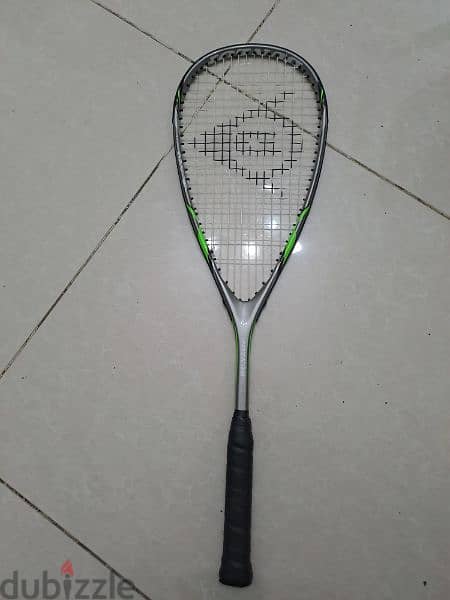Dunlop Blaze 3.0 squash rackets and squash balls 4