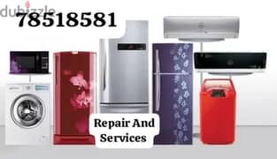 Refrigerator washing machine Repair And Services
