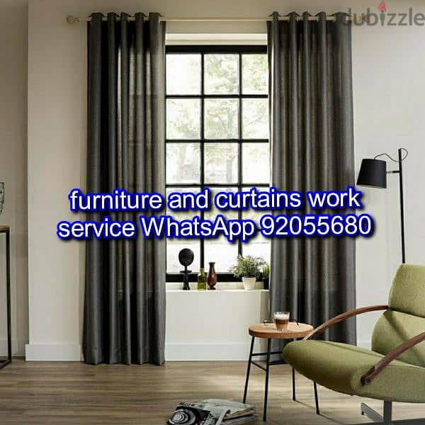 carpenter/furniture fix,repair/shifthing/curtains,tv,photo fix in wall 4
