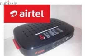 Airtel new Digital HD Receiver with1 months Malyalam Tamil telgu