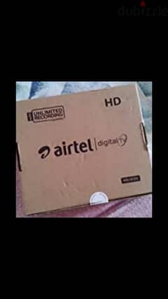 Airtel new Digital HD Receiver with one months Malyalam Tamil telgu 0
