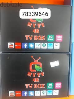 new android tv box available with 1 year subscription all world. 0