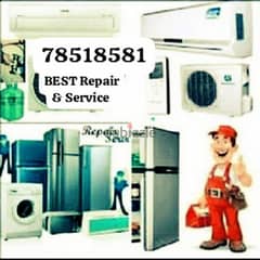 Automatic washing machine AC fridge freezer Repair And Services