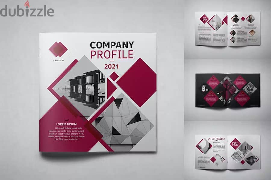 Logo, Flyer, Company Profile Design 1