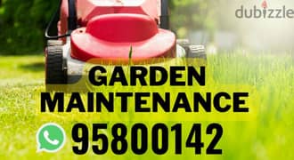 Plants Cutting, Grass Cutting, Artificial Grass, Cleaning, Pesticides