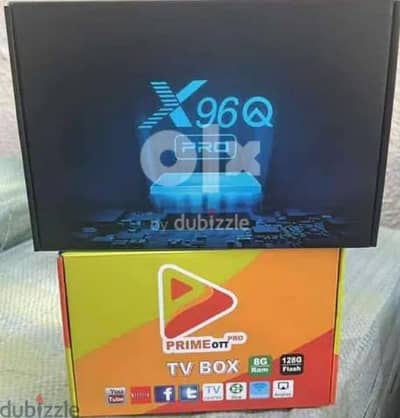 Latest android box 8gb ram 128gb rom with 1 year subcription