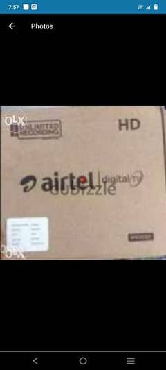 HDD new Airtel Receiver with 1month tamil Malayalam Hindi 0