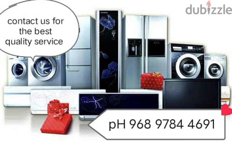 Maintenance Automatic washing machines and Refrigerator'ss 0