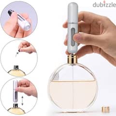 perfume atomizer refillable portable mini pump travel size